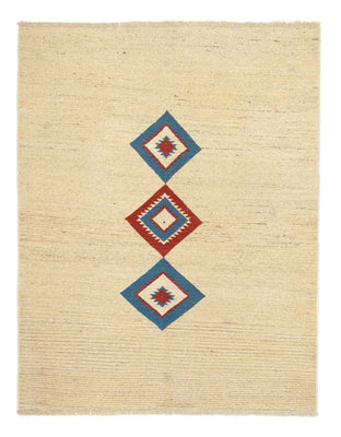 Gabbeh-matta - persisk - 190 x 148 cm - beige