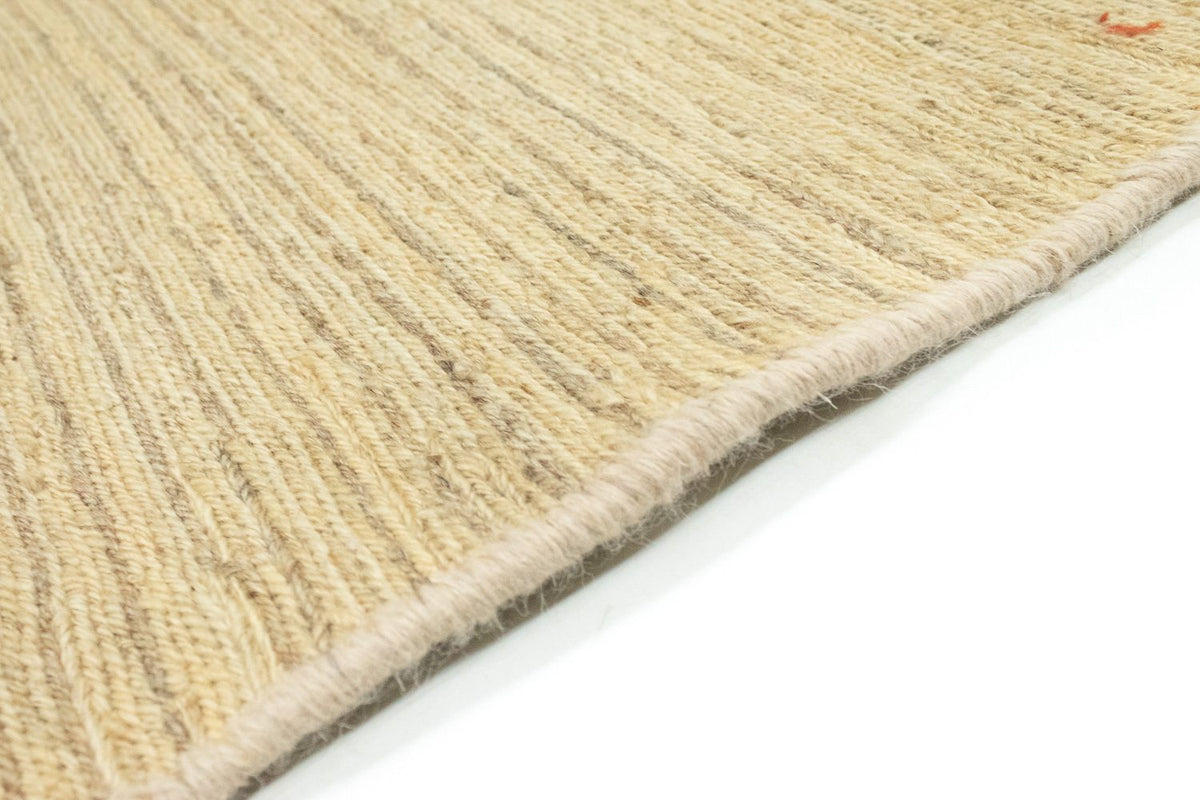 Gabbeh-matta - persisk - 190 x 148 cm - beige