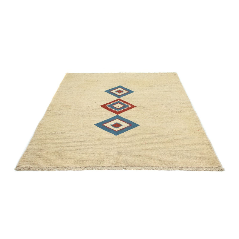 Gabbeh-matta - persisk - 190 x 148 cm - beige