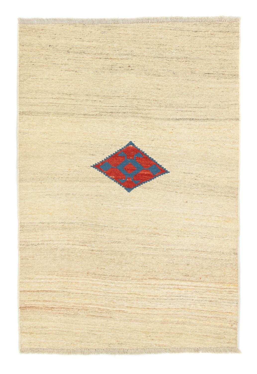 Gabbeh-matta - persisk - 170 x 118 cm - beige