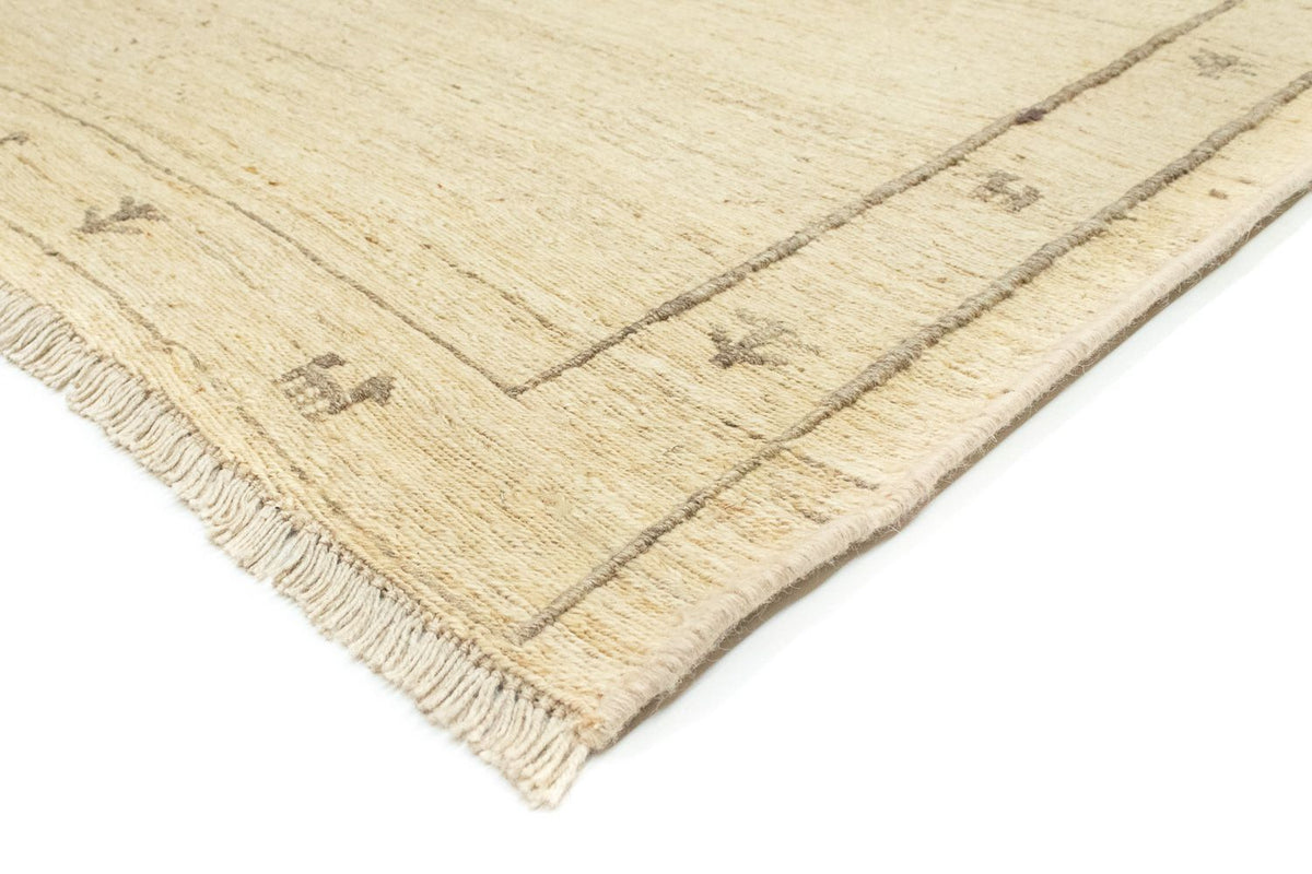 Gabbeh-matta - persisk - 191 x 150 cm - beige