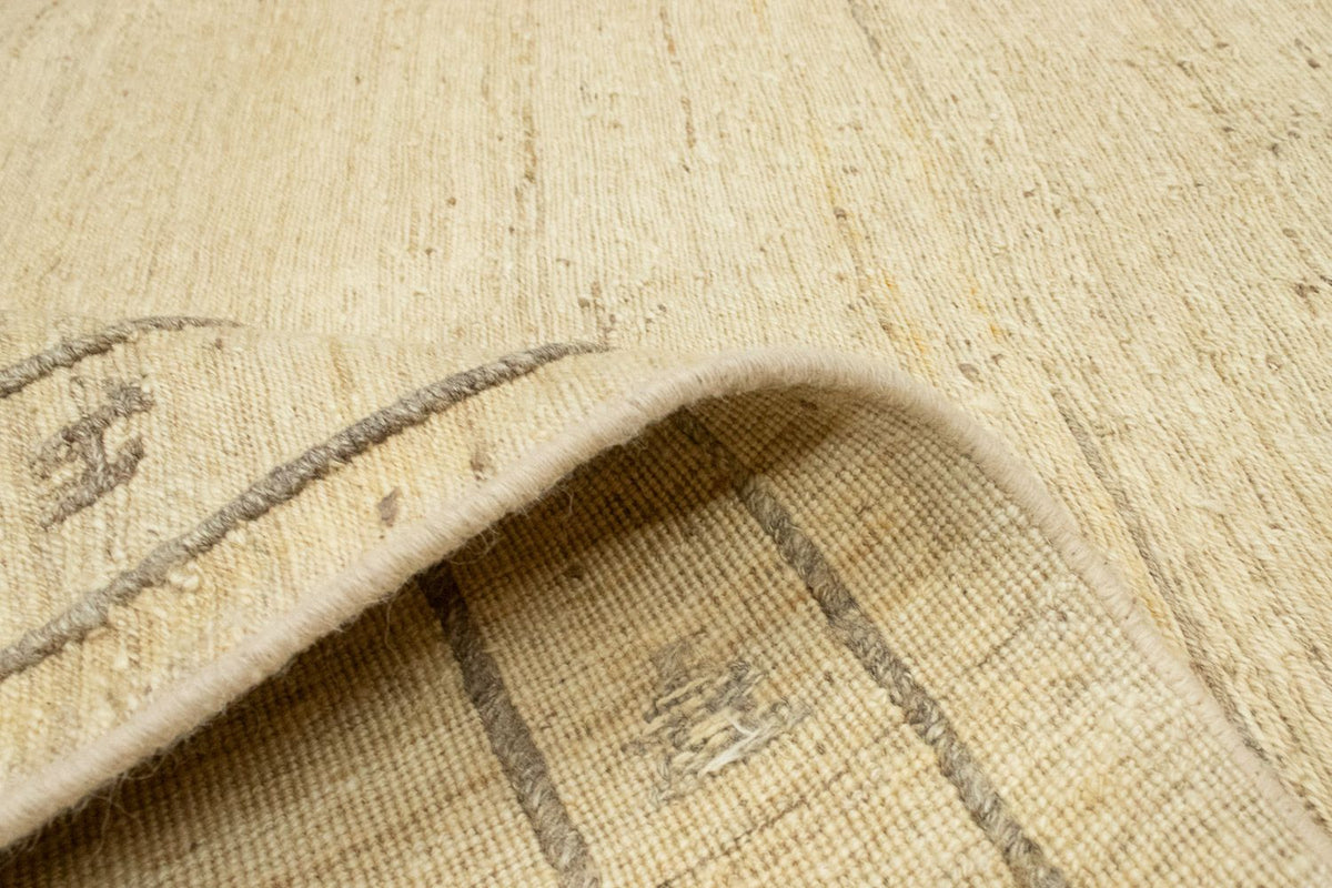 Gabbeh-matta - persisk - 191 x 150 cm - beige