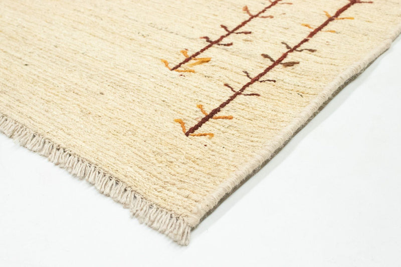 Gabbeh-matta - persisk - 175 x 117 cm - beige
