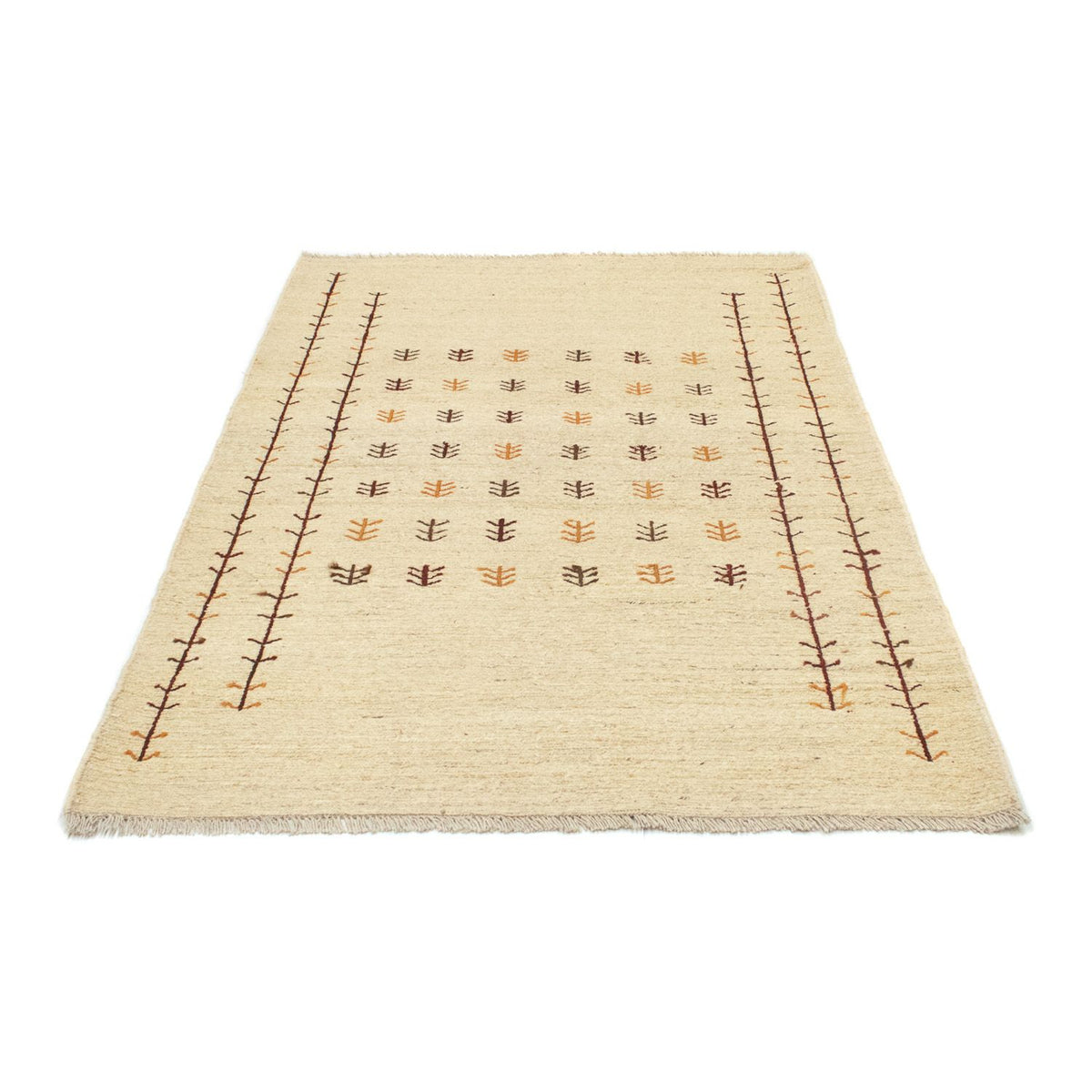 Gabbeh-matta - persisk - 175 x 117 cm - beige