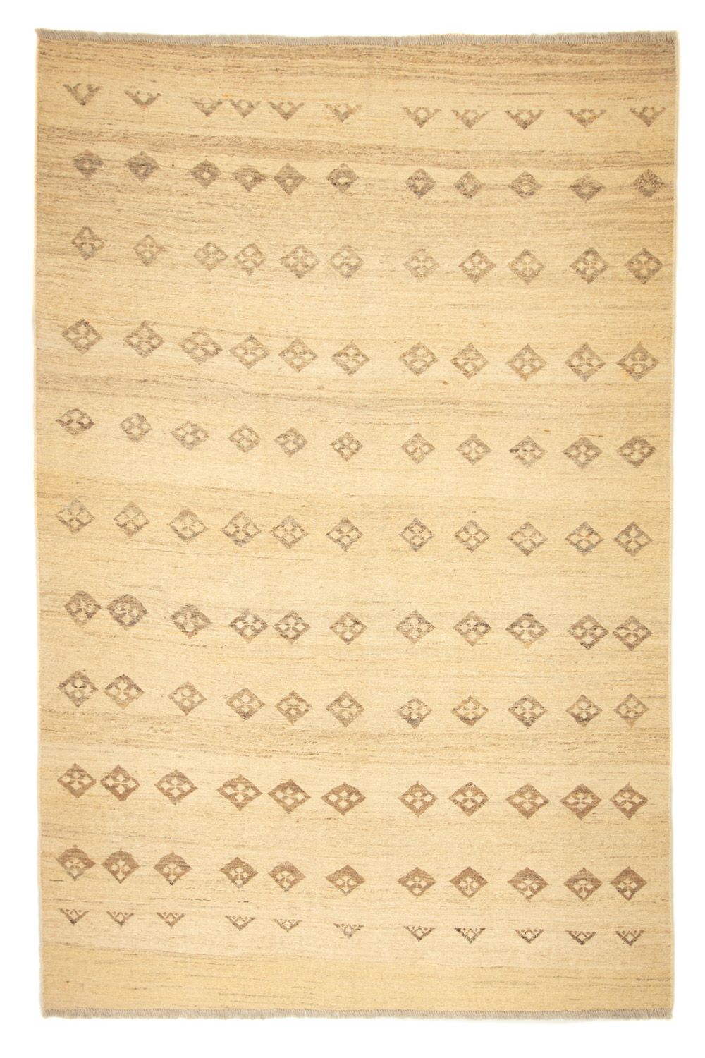 Gabbeh-matta - persisk - 296 x 196 cm - beige