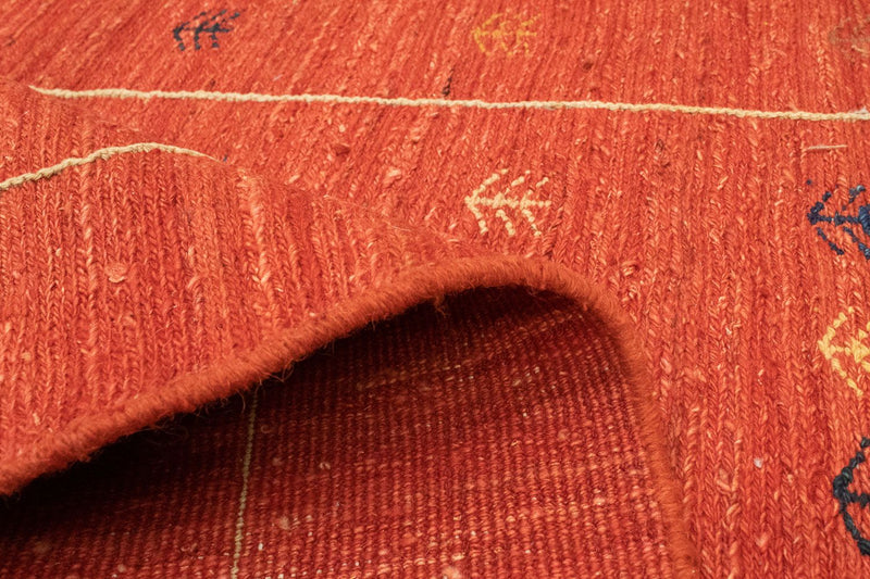 Gabbeh-matta - persisk - 180 x 114 cm - röd