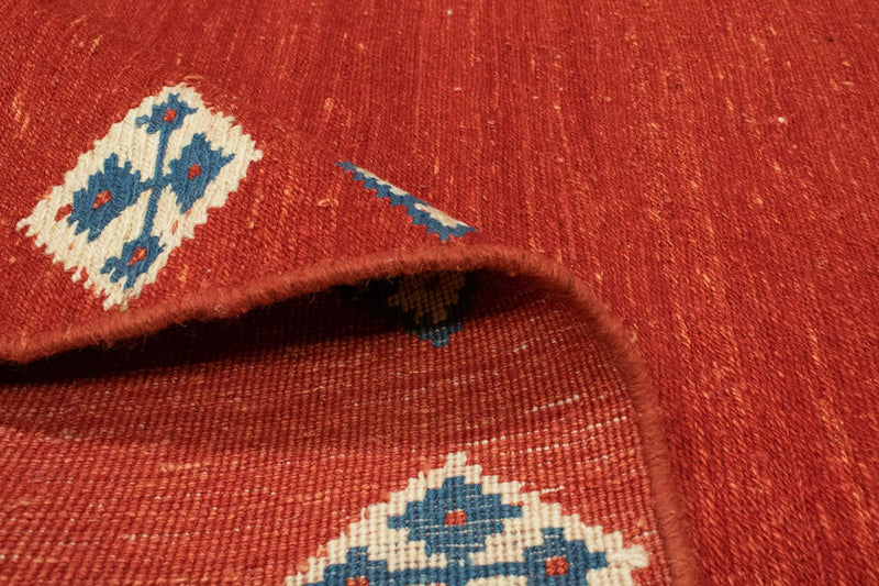 Gabbeh-matta - persisk - 178 x 148 cm - röd