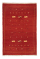 Gabbeh-matta - persisk - 180 x 113 cm - röd