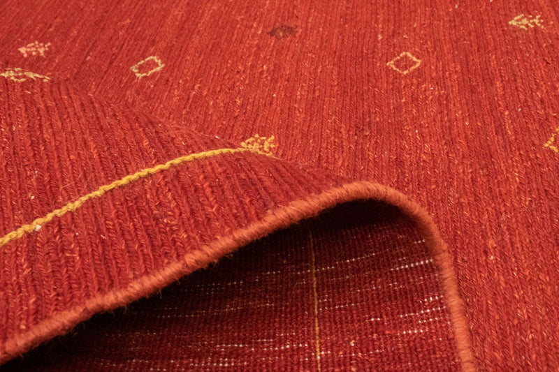 Gabbeh-matta - persisk - 180 x 113 cm - röd