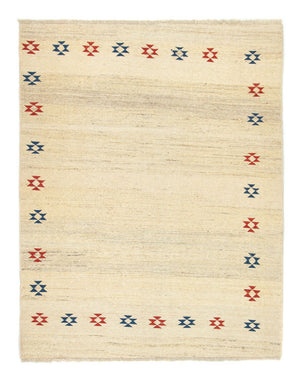 Gabbeh-matta - persisk - 188 x 148 cm - beige
