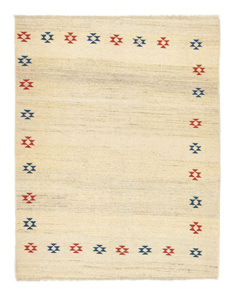 Gabbeh-matta - persisk - 188 x 148 cm - beige