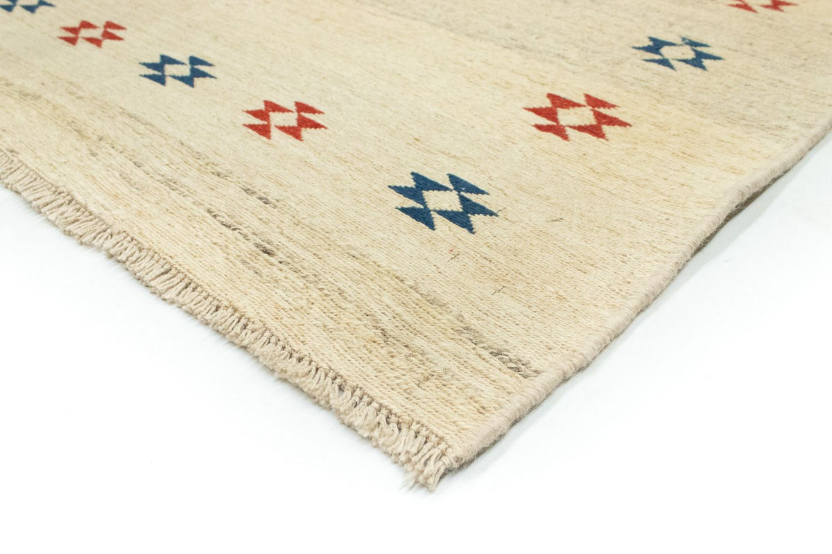 Gabbeh-matta - persisk - 188 x 148 cm - beige
