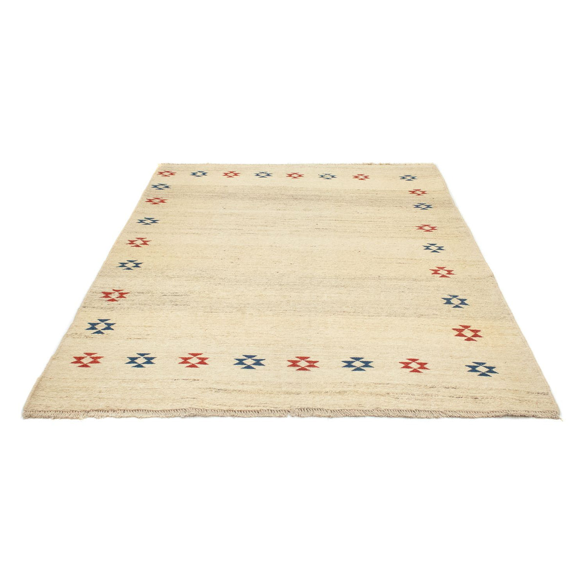 Gabbeh-matta - persisk - 188 x 148 cm - beige