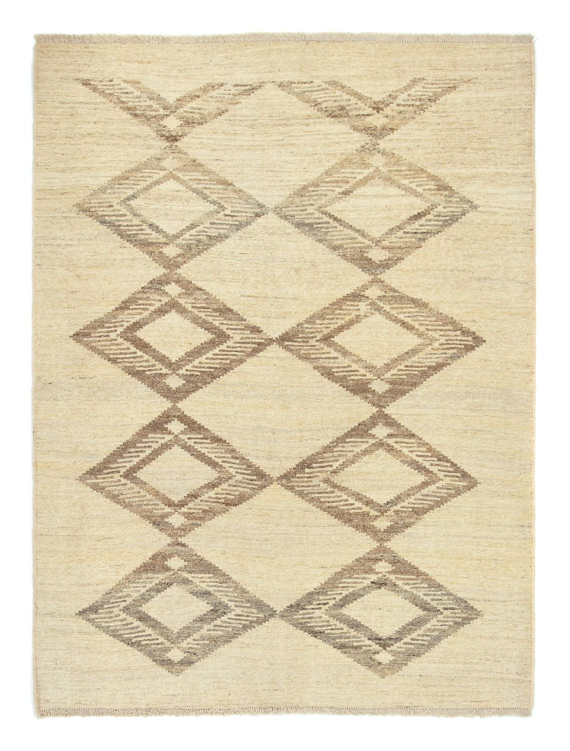 Gabbeh-matta - persisk - 198 x 146 cm - beige