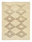 Gabbeh-matta - persisk - 198 x 146 cm - beige