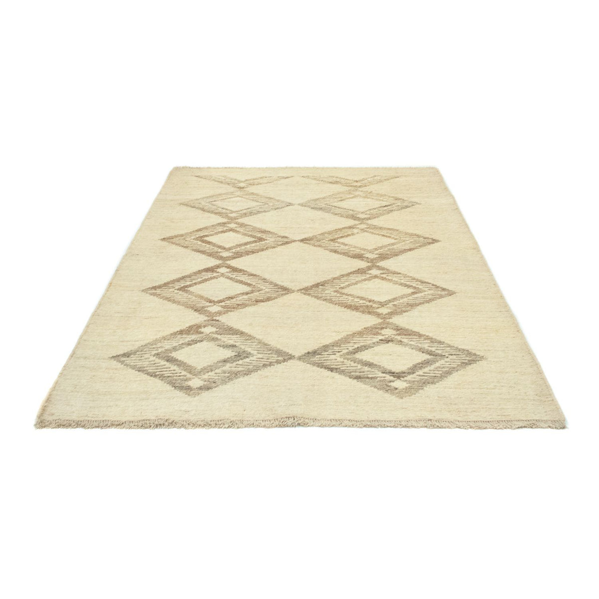 Gabbeh-matta - persisk - 198 x 146 cm - beige
