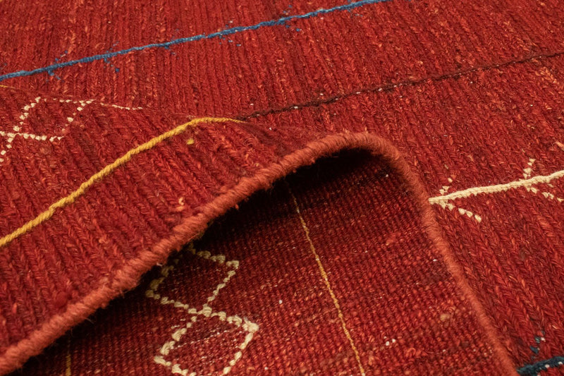 Gabbeh-matta - persisk - 178 x 118 cm - röd