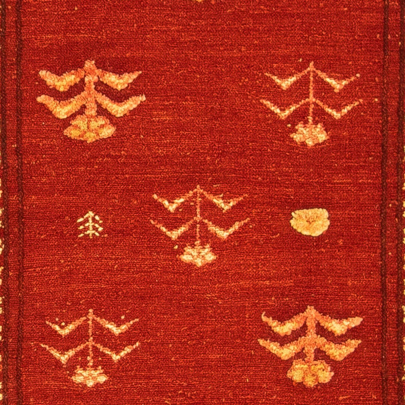 Gabbeh-matta - Loribaft Persian - 150 x 97 cm - mörkröd