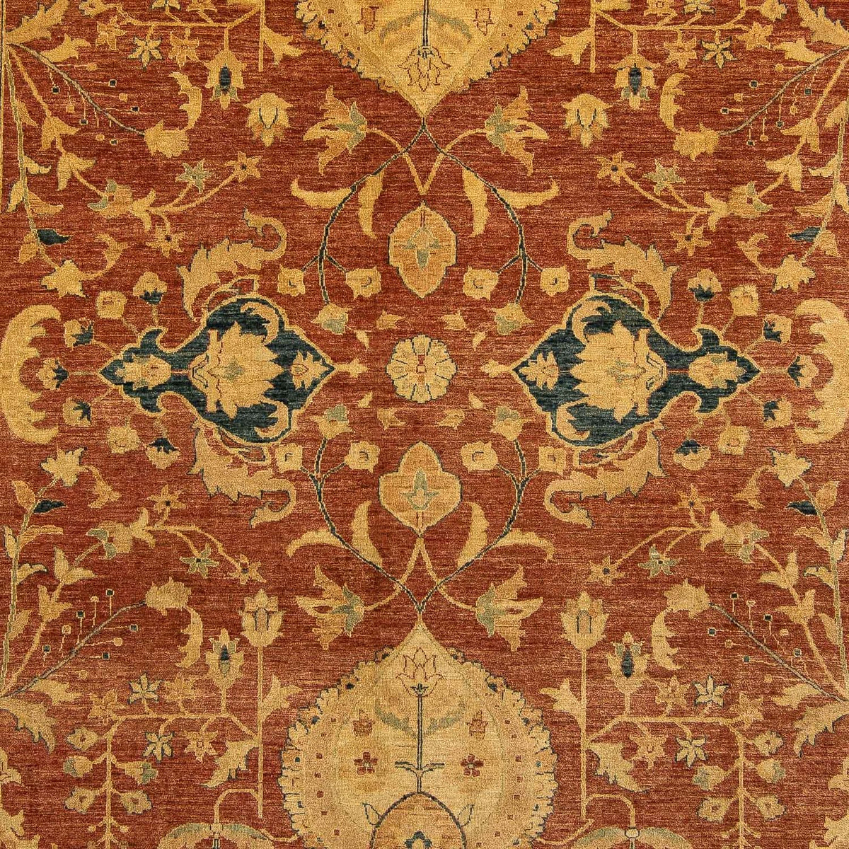 Persisk matta - Nomadic - 414 x 282 cm - rost