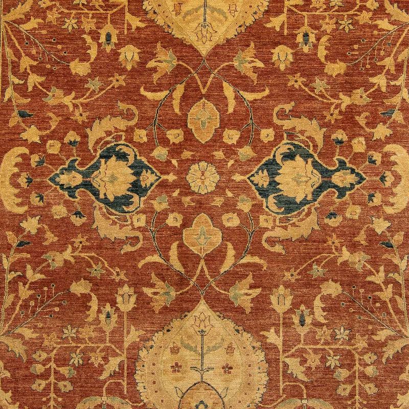 Persisk matta - Nomadic - 414 x 282 cm - rost