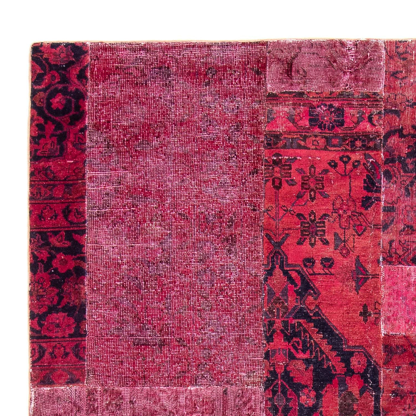 Patchwork-matta 269x180cm - Perserteppich Wollteppich
