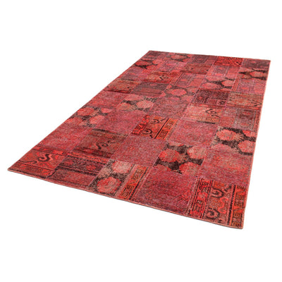 Patchwork-matta 144x241cm - Perserteppich Wollteppich