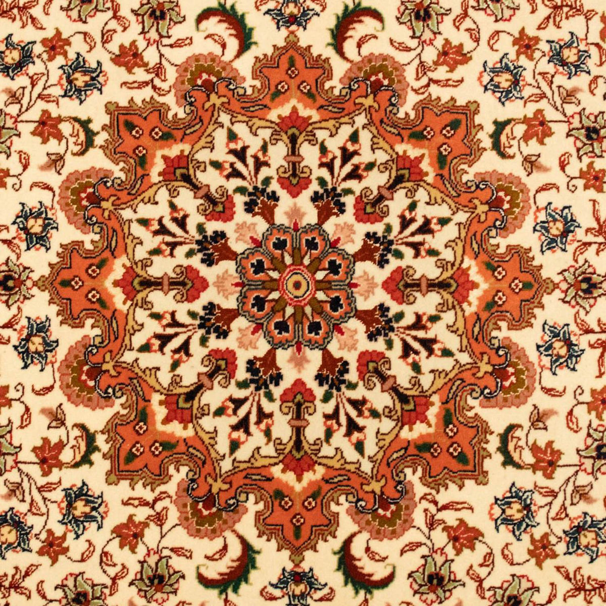 Persisk matta - Tabriz - Royal - 120 x 76 cm - svart