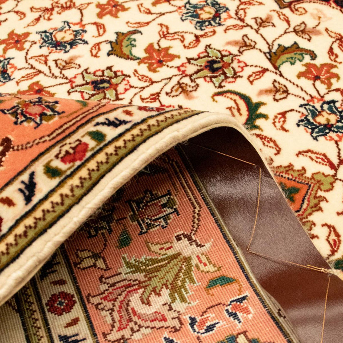 Persisk matta - Tabriz - Royal - 120 x 76 cm - svart