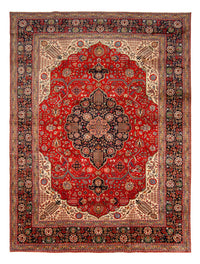 Persisk matta - Tabriz - Royal - 490 x 352 cm - röd