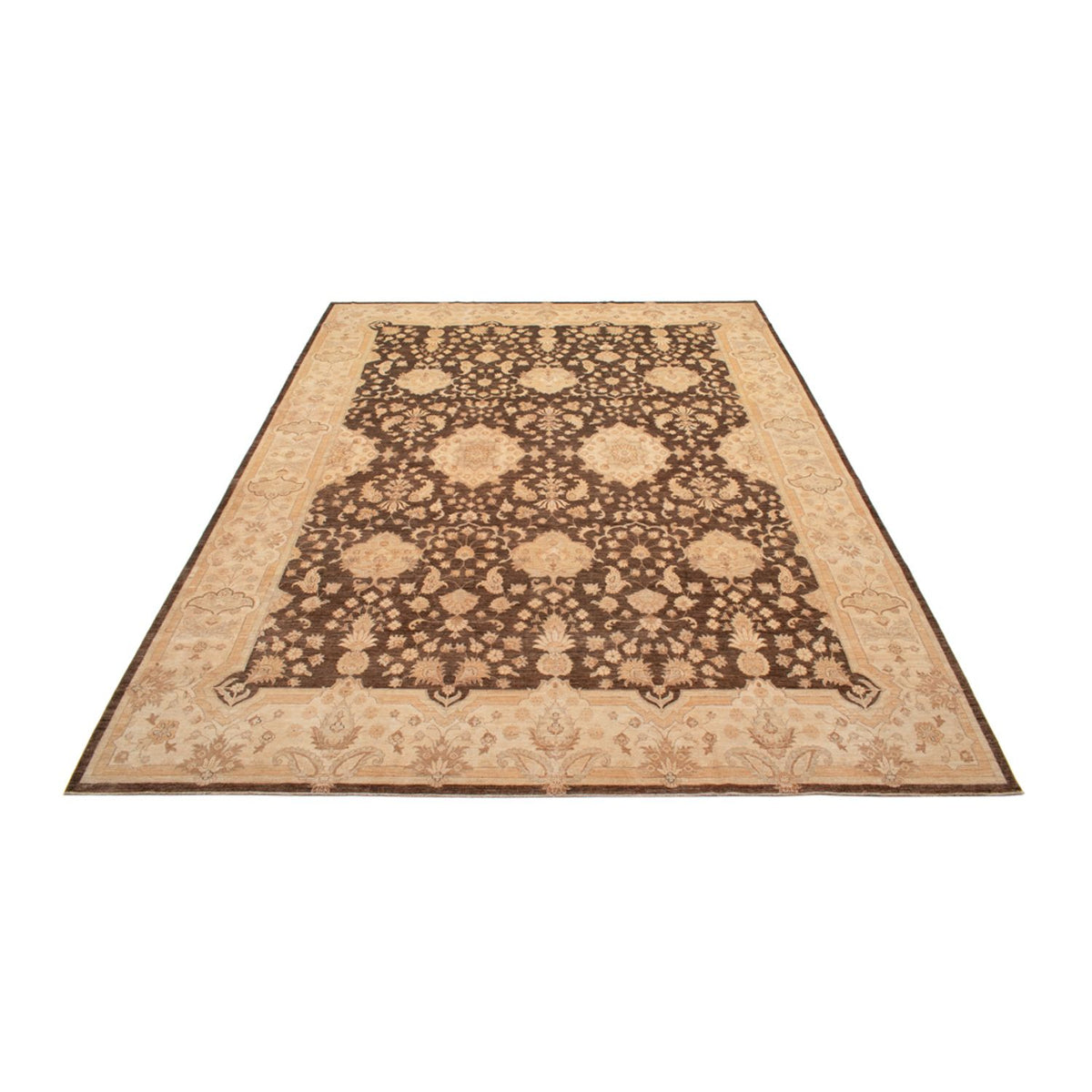 Ziegler Carpet - 465 x 368 cm - brun