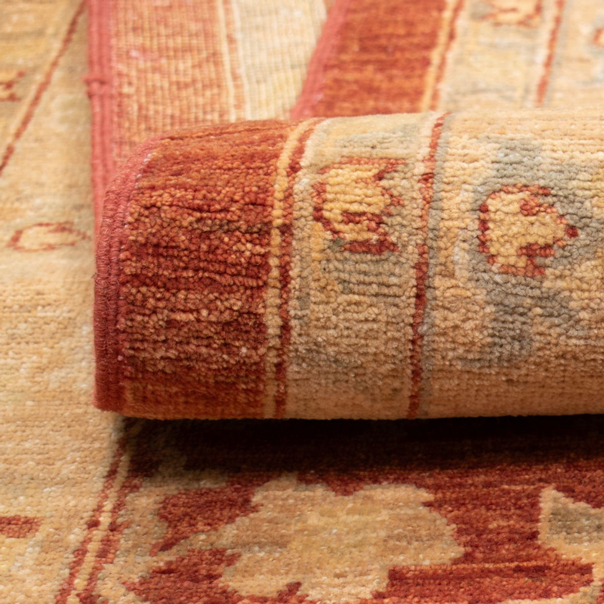 Ziegler Carpet - 443 x 349 cm - rost