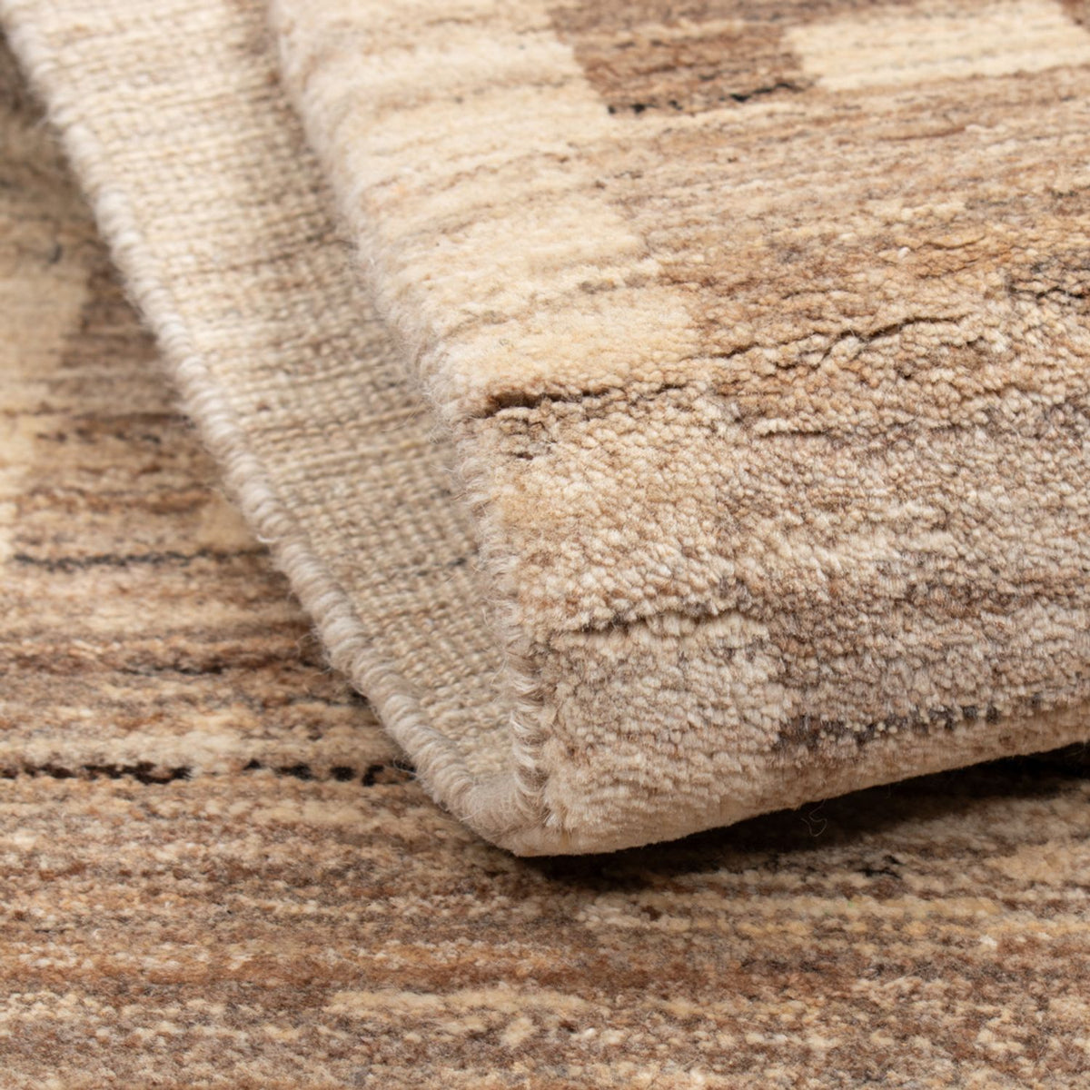 Gabbeh-matta - persisk - 127 x 72 cm - natur