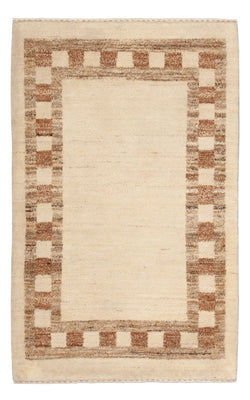 Gabbeh-matta - persisk - 122 x 80 cm - beige