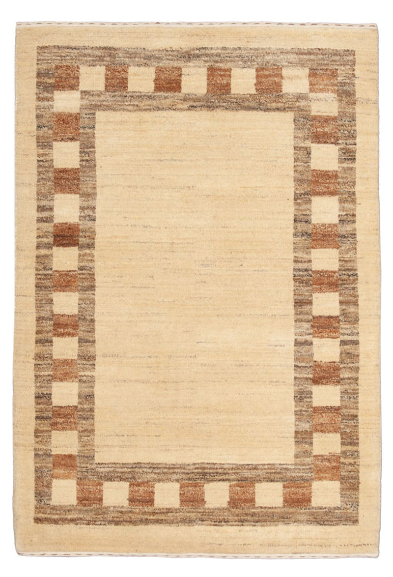 Gabbeh-matta - persisk - 123 x 80 cm - beige