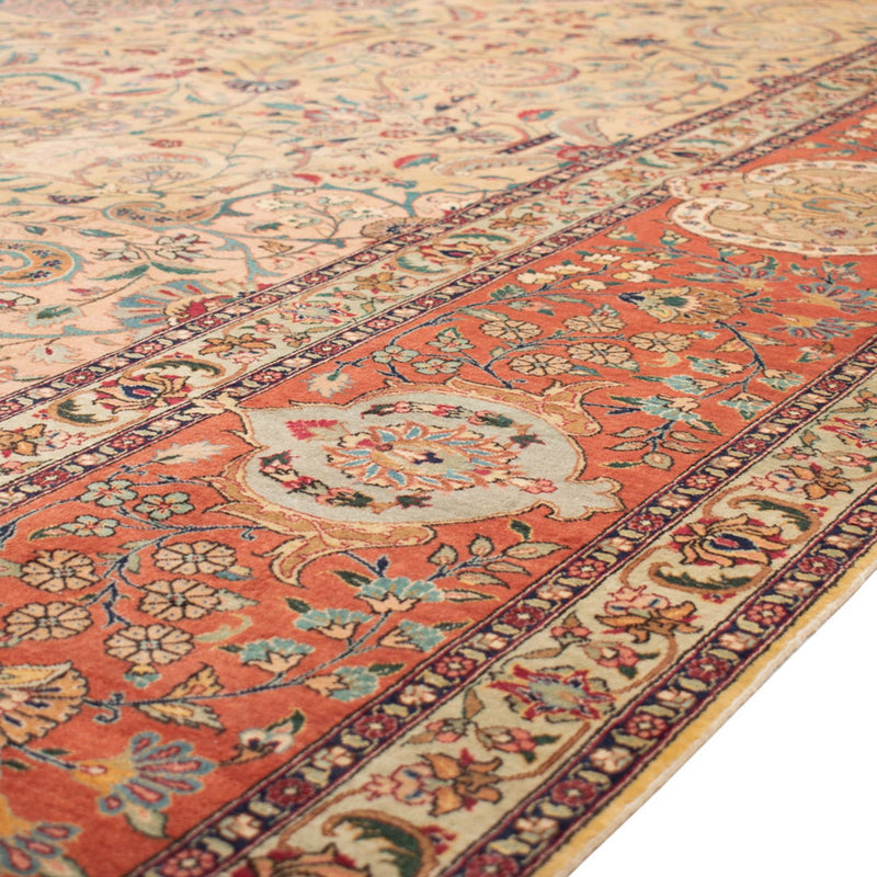 Persisk matta - Tabriz - Royal - 486 x 350 cm - beige