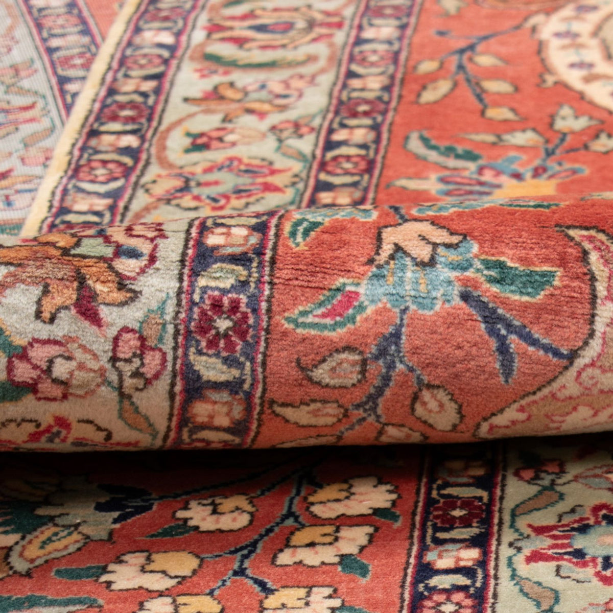 Persisk matta - Tabriz - Royal - 486 x 350 cm - beige