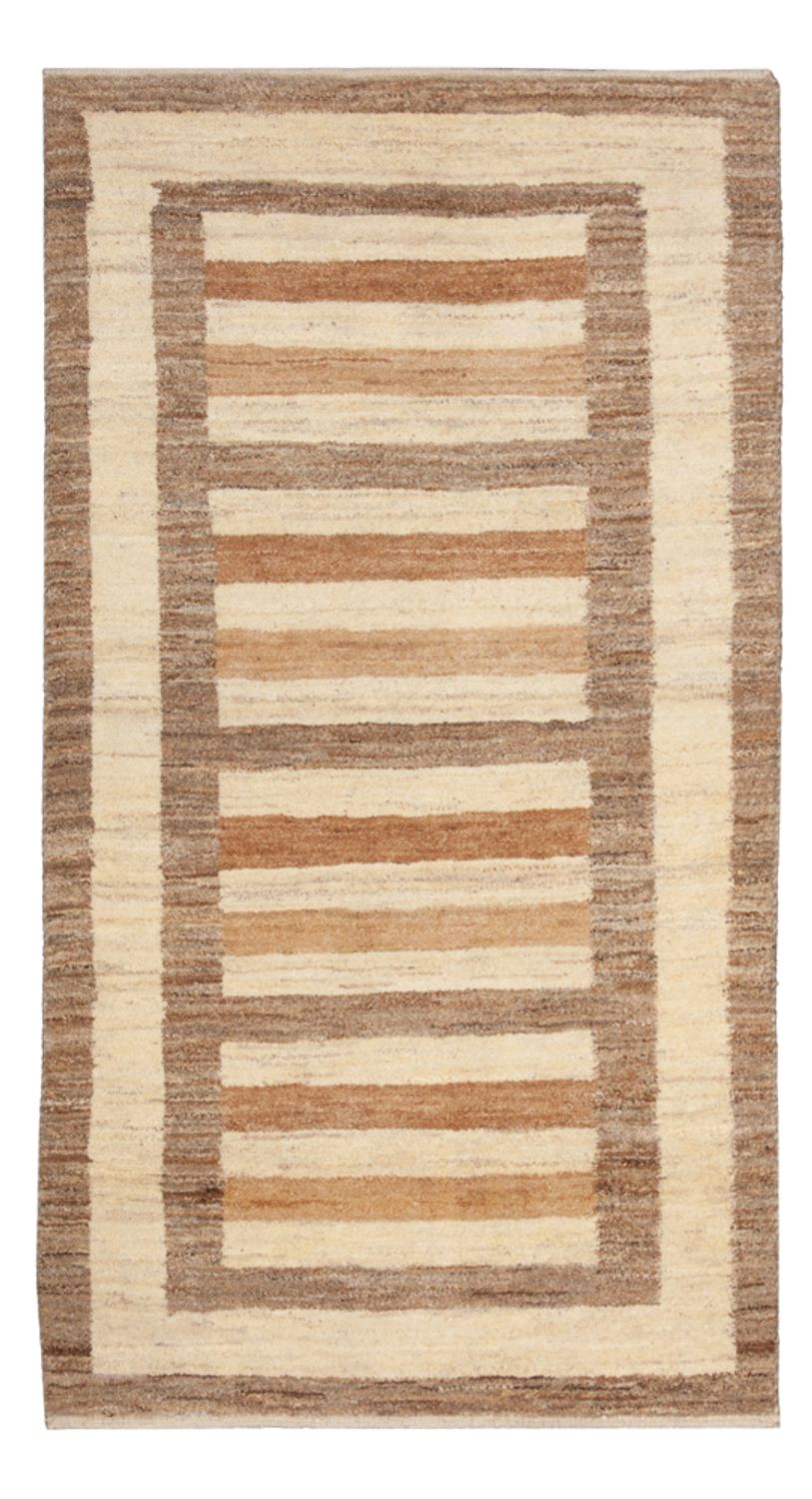 Gabbeh-matta - Loribaft Persian - 139 x 72 cm - beige