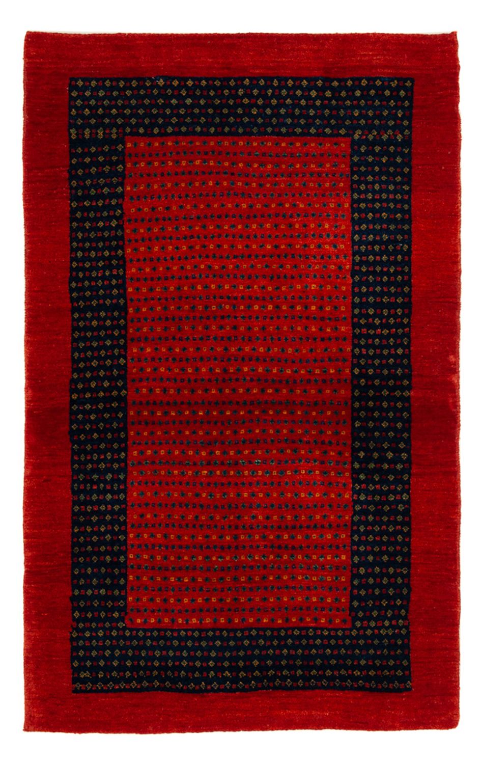 Gabbeh-matta - Loribaft Persian - 136 x 82 cm - röd