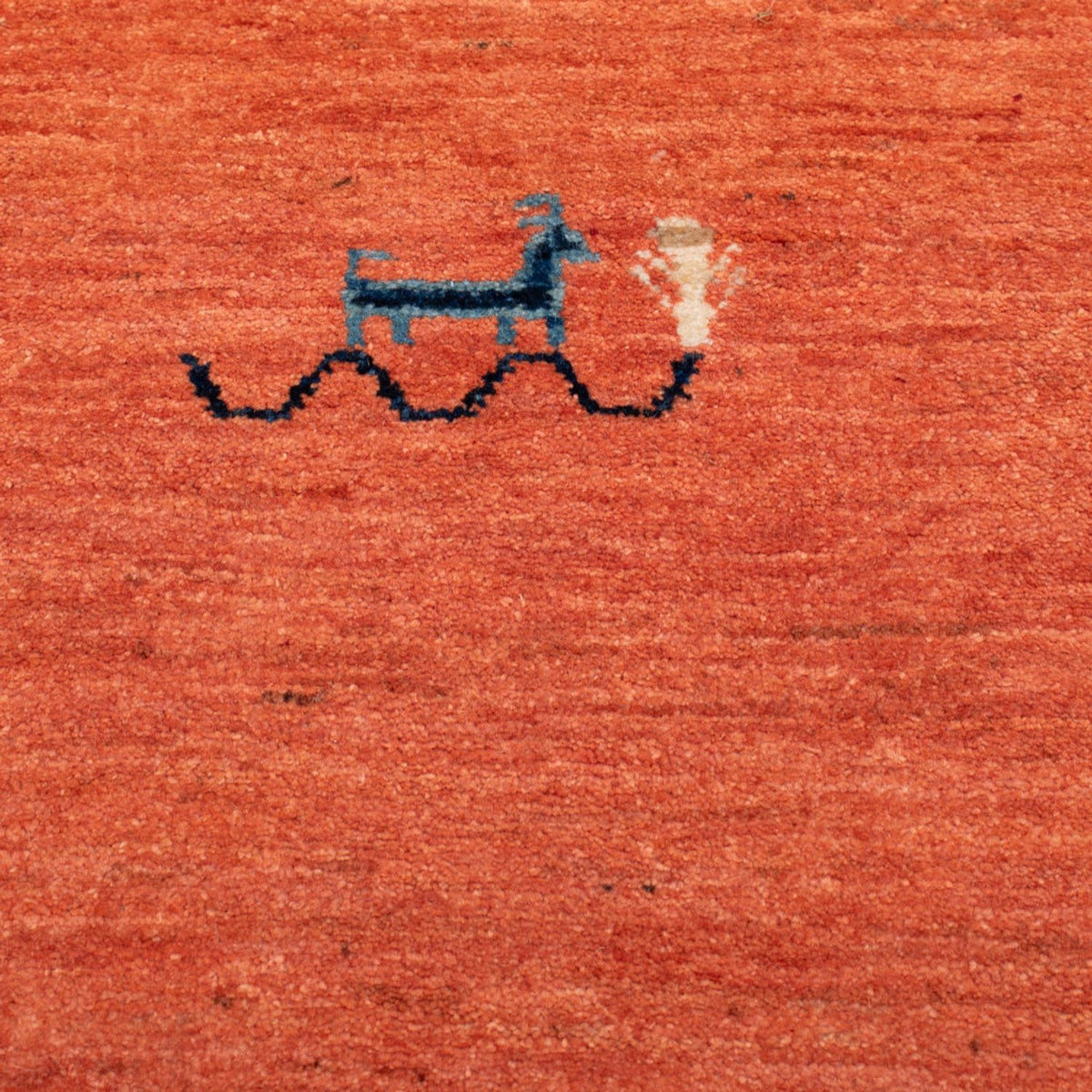 Gabbeh-matta - Loribaft Persian - 130 x 80 cm - ljusröd