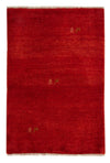 Loribaft Mattan 82x125cm - Perserteppich Wollteppich - Rektangulär / Röd / 82 x 125 cm Rektangulär