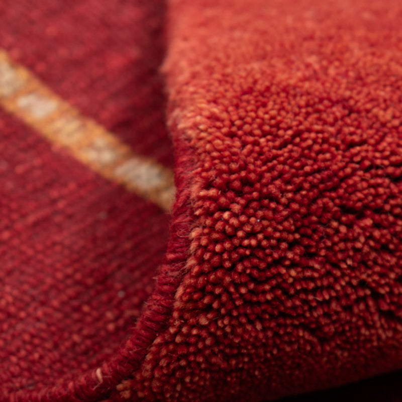 Gabbeh-matta - Loribaft Persian - 133 x 84 cm - röd