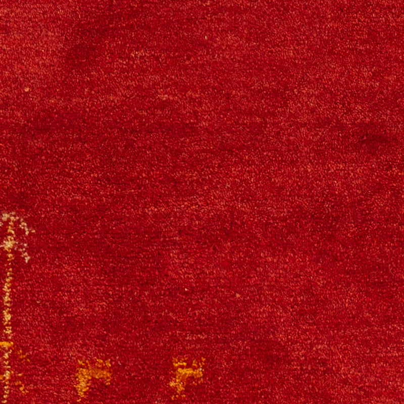 Gabbeh-matta - Loribaft Persian - 126 x 85 cm - röd