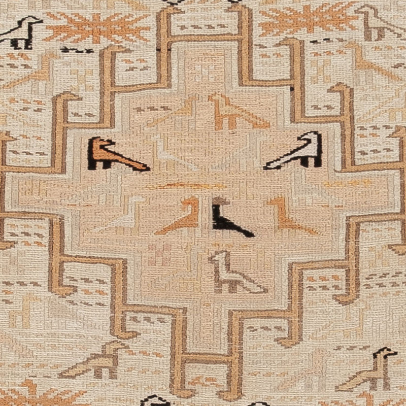 Kelim Carpet - orientalisk matta - 107 x 63 cm - beige