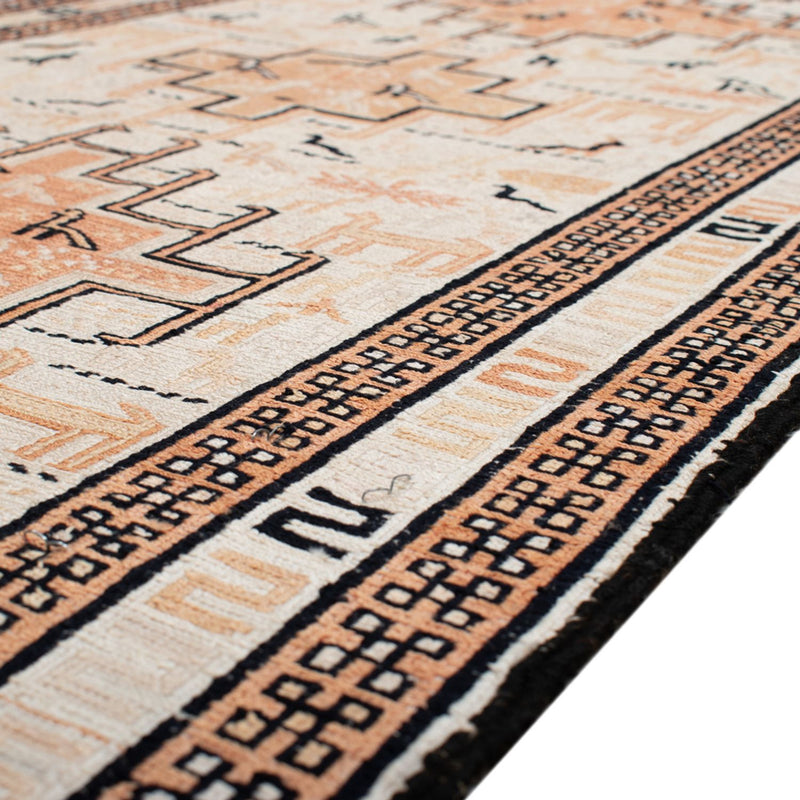 Kelim Carpet - orientalisk matta - 101 x 65 cm - beige