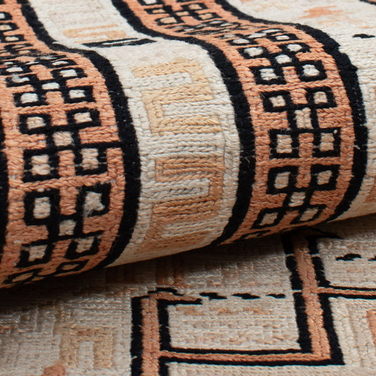 Kelim Carpet - orientalisk matta - 101 x 65 cm - beige