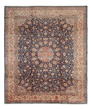 Persisk matta - Classic - 430 x 348 cm - mörkblå