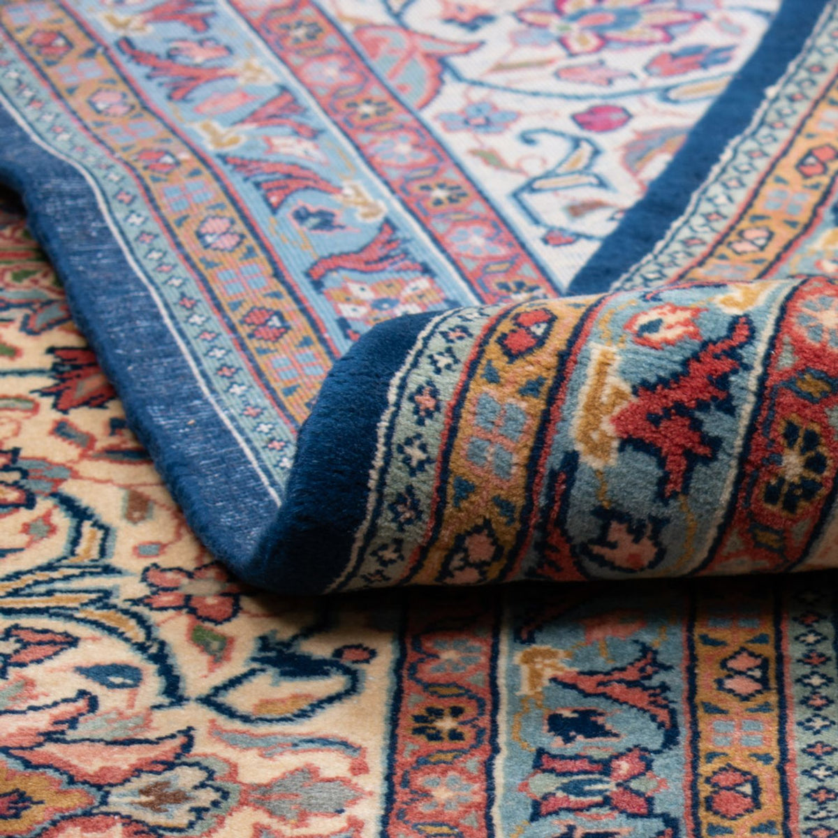 Persisk matta - Classic - 430 x 348 cm - mörkblå