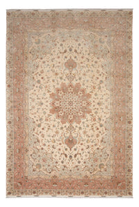 Persisk matta - Tabriz - Premium - 600 x 394 cm - beige
