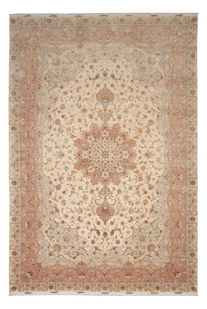 Persisk matta - Tabriz - Premium - 600 x 394 cm - beige