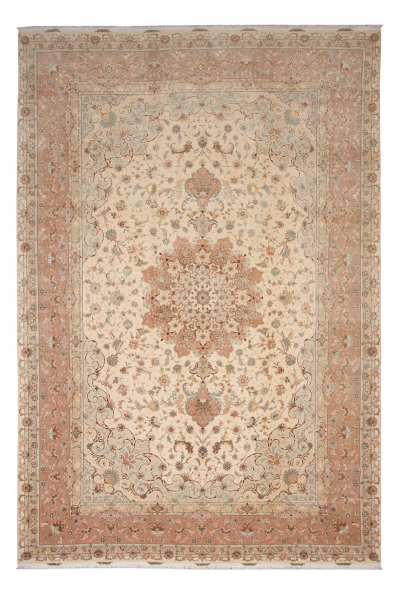 Persisk matta - Tabriz - Premium - 600 x 394 cm - beige